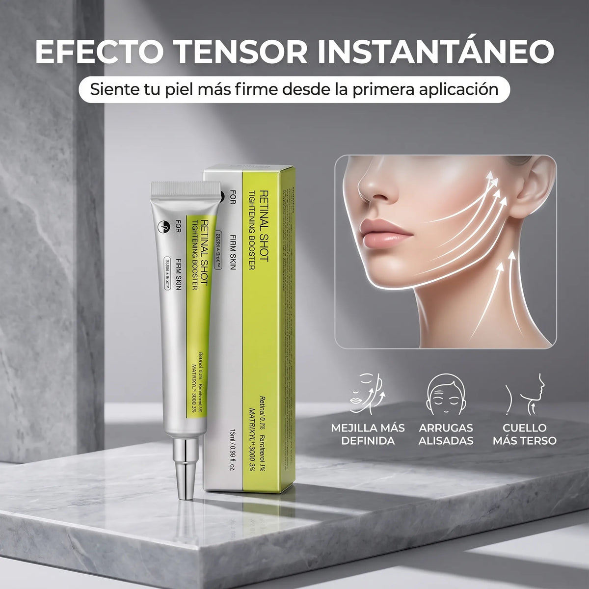 Contorno de Ojos Coreano Celimax con Retinal al 0,1%