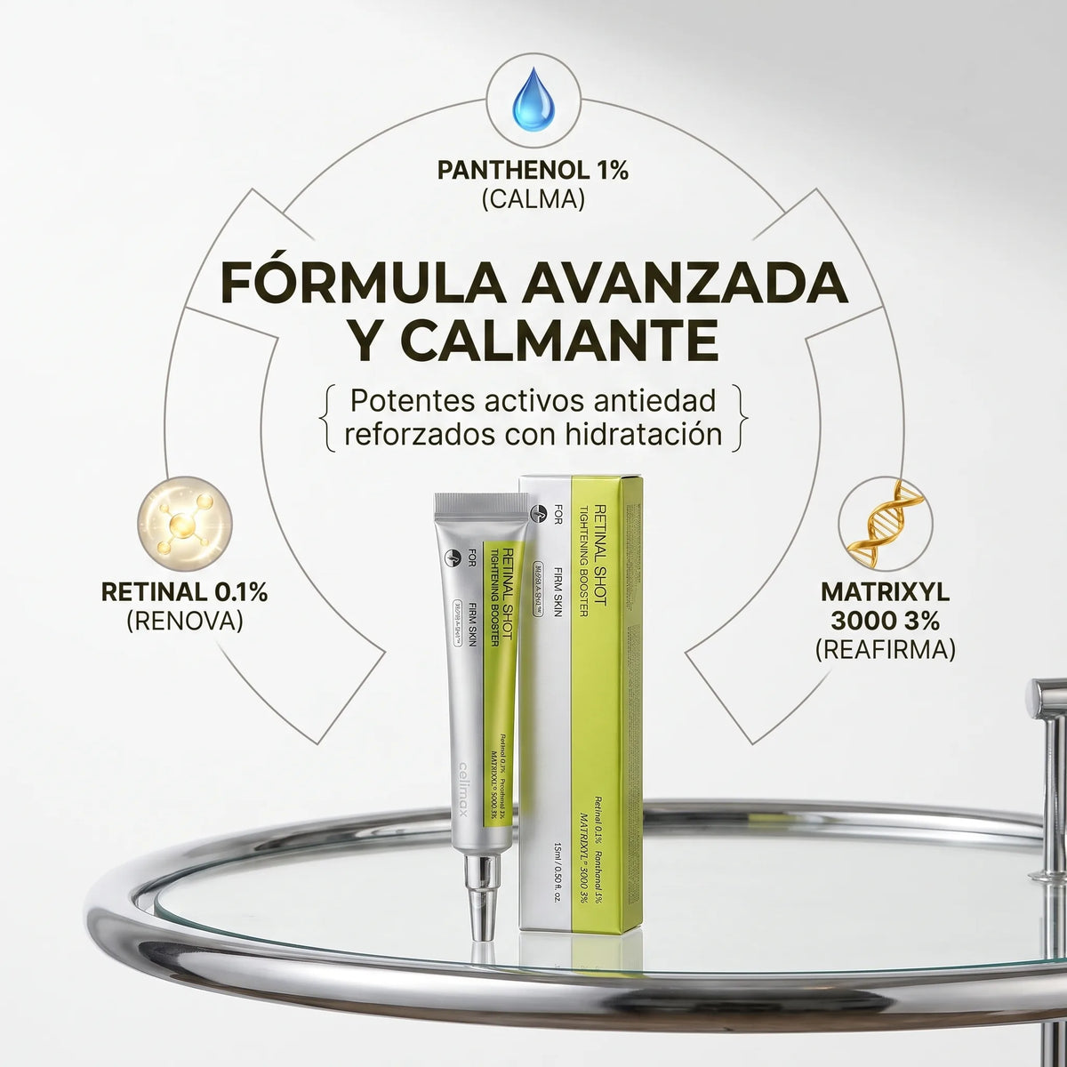 Contorno de Ojos Coreano Celimax con Retinal al 0,1%
