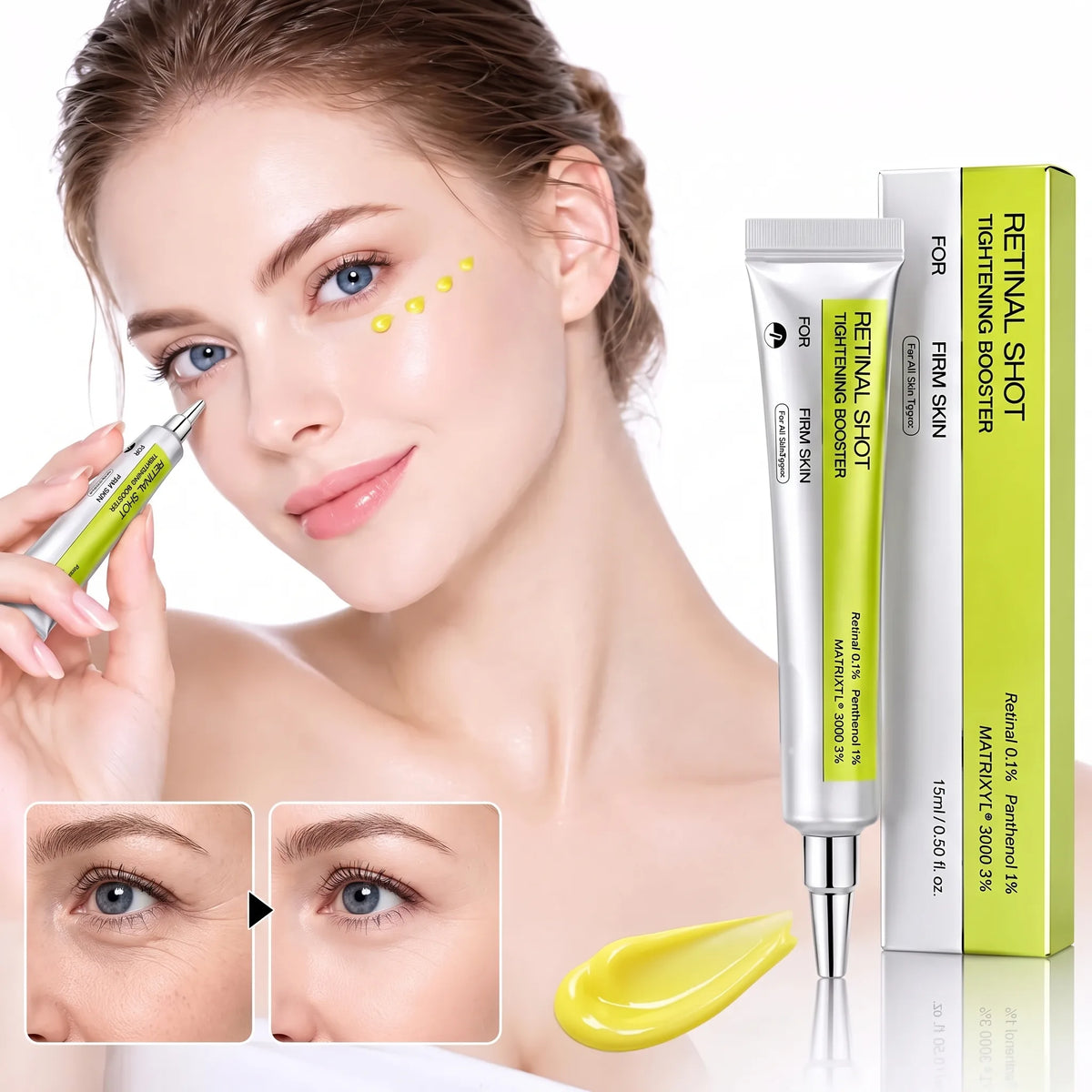 Contorno de Ojos Coreano Celimax con Retinal al 0,1%